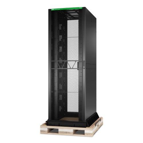 APC NetShelter SX Advanced Rack, High Strength, 52U, 2436H x 800W x 1295D mm, with Shock Package, Black