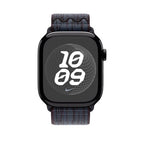 Apple 46mm Black/Blue Nike Sport Loop