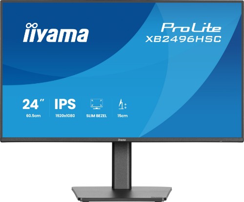 iiyama ProLite 24” Full HD USB-C monitor with IPS panel, 144Hz and height adjustment