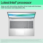 HP ProBook 460 G11 Intel Core Ultra 5 125U Laptop 40.6 cm (16") WUXGA 24 GB DDR5-SDRAM 256 GB SSD Wi-Fi 6E (802.11ax) Windows 11 Pro AI PC Silver