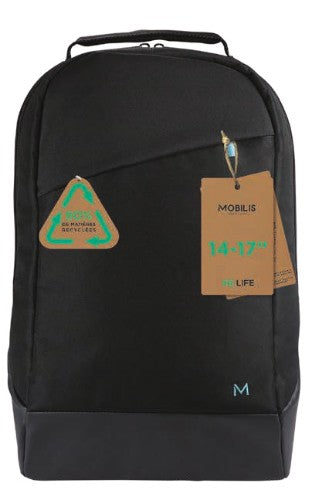 Mobilis Re.Life 43.2 cm (17") Backpack Black