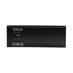 Tripp Lite N785-INT-LC-MM Gigabit Multimode Fiber to Ethernet Media Converter, 10/100/1000 LC, International Power Supply, 850 nm, 550M (1804.46 ft.)