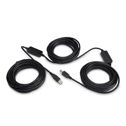 StarTech.com 65ft (20m) Active USB 2.0 A to B Cable, Long USB Cable, USB Printer Cable, 1x USB A (M), 1x USB B (M), Black