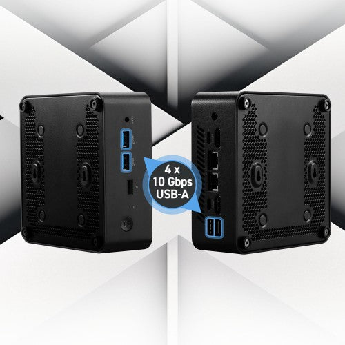 MSI Cubi NUC 1M Intel Core 7 150U Desktop PC, NUC, SFF, Mini Computer, HTPC, (16GB RAM, 1TB Storage, Windows 11 PRO), Intel Graphics/DDR5/Dual ThunderBolt 4/Dual HDMI/Dual LAN/WiFi 6E/BT 5.3/VESA - NUC 1M i7 150U FS 16GB 1TB W11P