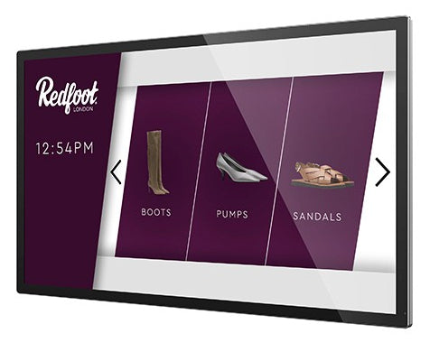 Allsee Technologies WP43B Signage Display Interactive flat panel 109.2 cm (43") LCD Wi-Fi 500 cd/m² Black Touchscreen