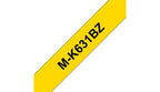 Brother MK-631BZ DirectLabel black on yellow 12mm x 8m for Brother P-Touch M 9-12mm