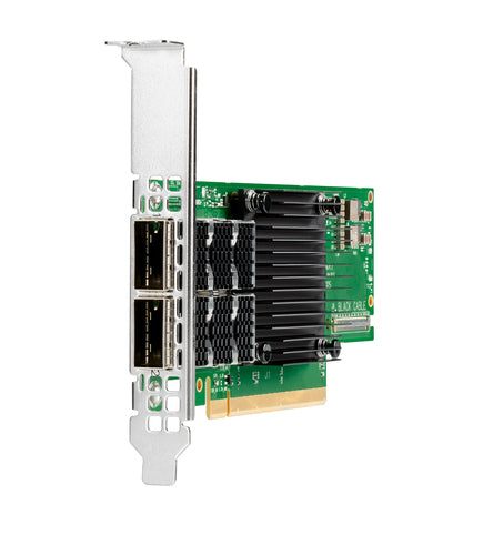 HPE InfiniBand HDR100/Ethernet 100Gb 2-port QSFP56 PCIe4 x16 MCX653106A-ECAT Adapter