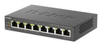D-Link 8-Port Gigabit PoE Unmanaged Desktop Switch