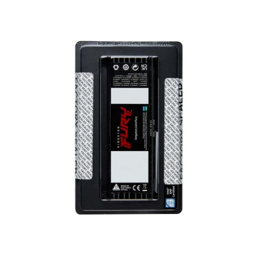 Kingston Technology FURY 128GB 7600MT/s DDR5 ECC Reg CL40 DIMM (Kit of 8) Renegade Pro Black