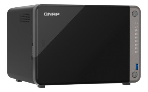 QNAP TS-AI642-8G NAS/storage server Tower Ethernet LAN Black Cortex-A76