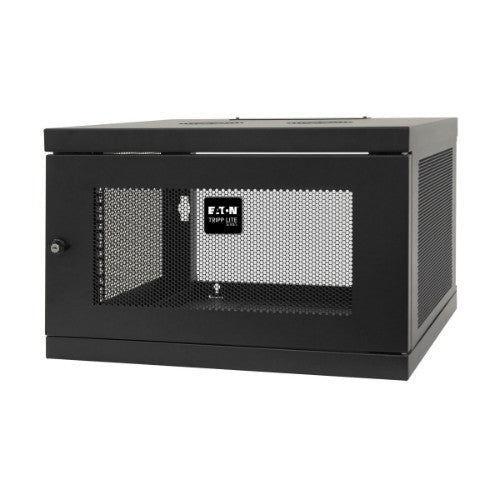 Tripp Lite SRW6UKD SmartRack 6U Low-Profile Switch-Depth Knock-Down Wall-Mount Mini Rack Enclosure