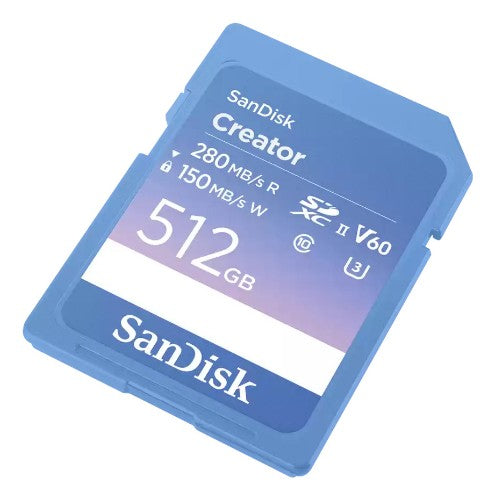 SanDisk Creator 512 GB SDXC UHS-II Class 10