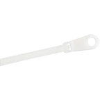 StarTech.com 4"(10cm) Cable Ties with Mounting Hole - 1/16"(2mm) wide, 7/8"(24mm) Bundle Dia. 18lb(8kg) Tensile Strength, Nylon 66 Self Locking Ties w/Screw Hole, UL Listed, 100 Pack - TAA