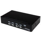 StarTech.com 4 Port 1U Rackmount USB KVM Switch with OSD - TAA