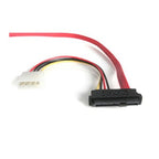 StarTech.com 18in SAS 29 Pin to SATA Cable with LP4 Power