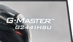 iiyama Get ahead with the 24" G2441HSU Black Hawk monitor with IPS Panel Technology and 1ms MPRT