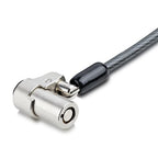 StarTech.com Laptop Cable Lock Compatible With Noble Wedge®; 6.6ft (2m), Anti-Theft Keyed Lock, Security Cable for Dell XPS/Latitude/2-in-1 Notebooks, Cut-Resistant, Steel Cable Lock For Laptop - TAA
