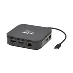 Tripp Lite MTB3-DOCK-04 Thunderbolt 3 Dual Monitor Docking Station - 8K/30Hz DisplayPort, 4K/60Hz HDMI, USB 3.1 Gen 2, GbE, 60W PD Charging - Black