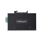 StarTech.com 5-Port Unmanaged Industrial Network Switch, 100/1000 Ethernet, DIN Rail/Wall-Mountable, Rugged IP30 Gigabit Switch, -40F-167F, 9~60V DC, TAA Compliant