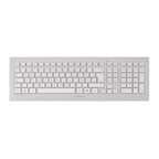 CHERRY DW 8000 keyboard Mouse included RF Wireless QWERTY US English Silver, White