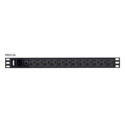 ATEN PE0212G power distribution unit (PDU) 12 AC outlet(s) 1U Black