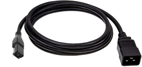 HPE SDG300 - C20 250V 16Amp Black 2m Jumper Cord