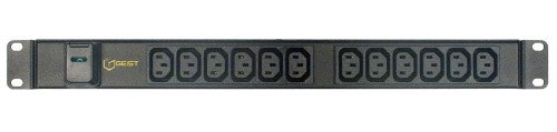 Vertiv EGVHVRB122-104C13UK-V power distribution unit (PDU) 12 AC outlet(s) Black