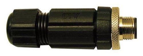 Axis 5502-131 cable gender changer 4 pin Black