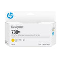 HP A24VPA/738M Ink cartridge yellow 130ml for HP DesignJet T 950/XT 950