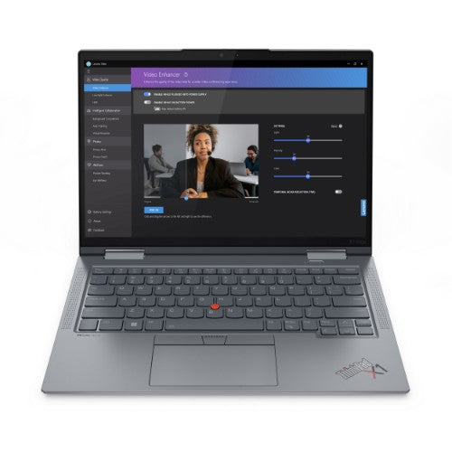 Lenovo ThinkPad X1 Yoga Gen 8 Intel® Core™ i7 i7-1355U Hybrid (2-in-1) 35.6 cm (14") Touchscreen WUXGA 16 GB LPDDR5-SDRAM 512 GB SSD Wi-Fi 6E (802.11ax) Windows 11 Pro UK English Grey