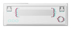 CHERRY MX 8.2 Pro TMR Wireless keyboard Gaming USB + RF Wireless + Bluetooth QWERTZ German Silver, White