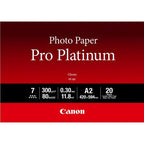 Canon PT-101 Pro Platinum Photo Paper A2 - 20 Sheets