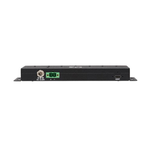 Tripp Lite U460-4A3C-IND Industrial 7-Port USB-C Hub, USB 3.x Gen 2 (10Gbps), 4x USB-A & 3x USB-C Ports, 15Kv ESD Immunity, 2Kv Surge