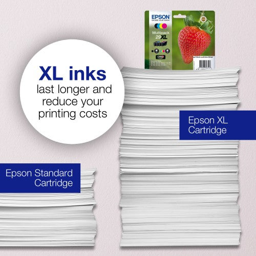 Epson C13T29924012/29XL Ink cartridge cyan high-capacity, 450 pages ISO/IEC 19752 6.4ml for Epson XP 235/335
