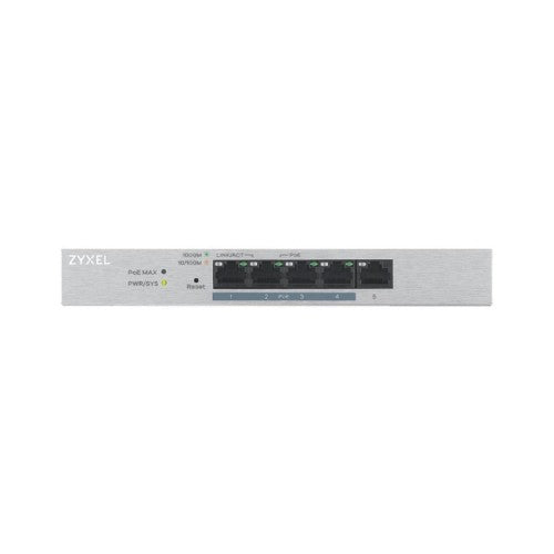 Zyxel GS1200-5HP v2 Managed Gigabit Ethernet (10/100/1000) Power over Ethernet (PoE) Grey