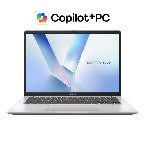 ASUS Vivobook 14 X1407AA-LY001W Copilot+ PC Intel Core Ultra 5 325 Laptop 35.6 cm (14") WUXGA 16 GB DDR5-SDRAM 512 GB SSD Wi-Fi 6 (802.11ax) Windows 11 Home Silver