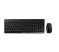CHERRY Stream Desktop keyboard Mouse included Office RF Wireless QWERTZ Swiss Black
