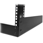 StarTech.com 12U 19" Desktop Open Frame Rack - 2 Post Free-Standing Network Rack Switch Depth for Patch Panel/Data/AV/Communication/Studio Equipment 110lb(50kg) Capacity w/Cage Nuts/Screws