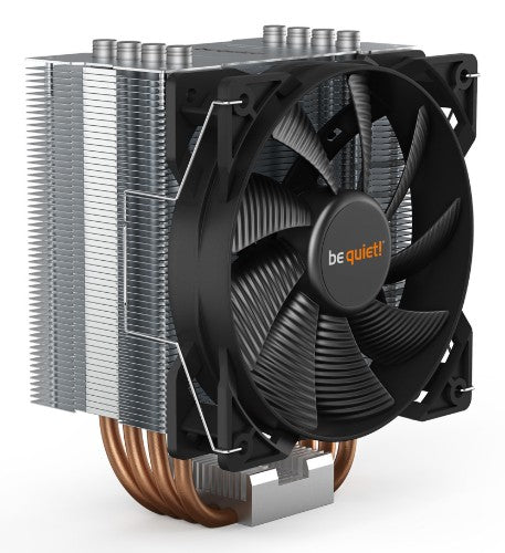 be quiet! Pure Rock 2 CPU Cooler, Single 120mm PWM Fan, For Intel Socket:1700/ 1200 / 2066 / 1150 / 1151 / 1155 / 2011(-3) square ILM; For AMD Socket: AM4 / AM3(+) 150W TDP, 155mm Height