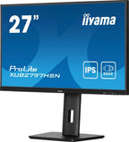iiyama ProLite 27" IPS technology panel with USB-C dock and RJ45 (LAN)