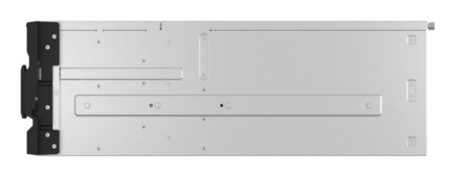 QNAP 4U 24-bay 3.5 SATA HDD NAS - AMD Ryzen 7000 series 8C16T (boost up to 5.3 GHz) - 32GB DDR5 non-ECC RAM (max. 128GB total) - 2x M.2 2280 PCIe Gen5 x2 slots for SSD cache - 2x 10GBASE-T + 2x 2.5 GbE RJ45 - 3 x PCIe Gen 4 expansion slots - 2 x 550W redu