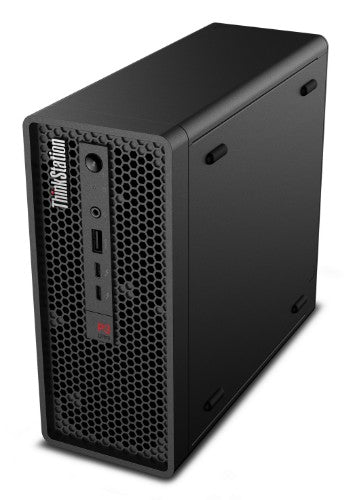 Lenovo ThinkStation P3 Ultra SFF Intel® Core™ i7 i7-14700 32 GB DDR5-SDRAM 512 GB SSD NVIDIA RTX A400 Windows 11 Pro Mini Tower Workstation Black