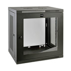 Tripp Lite SRW12UG SmartRack 12U Low-Profile Switch-Depth Wall-Mount Small Rack Enclosure, Clear Acrylic Window