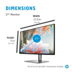 HP Z27xs G3 computer monitor 68.6 cm (27") 3840 x 2160 pixels 4K Ultra HD Black