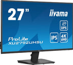 iiyama ProLite 27’’ IPS technology panel featuring 4K resolution and Dynamic Power Saving (DPS)