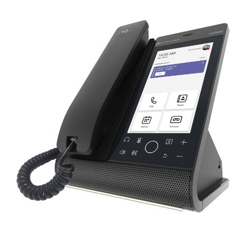 AudioCodes Teams C470HD Total Touch IP-Phone PoE GbE with an external power supply