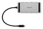 Targus DOCK429GL laptop dock/port replicator Wired USB4 Silver