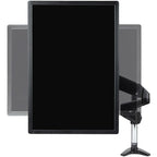 StarTech.com Desk Mount Monitor Arm for Single VESA Display up to 32" or 49" Ultrawide (17.6lb/8kg) - Full Motion Articulating & Height Adjustable - C-Clamp, Grommet - Single Monitor Arm
