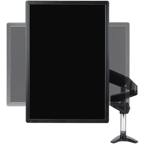StarTech.com Desk Mount Monitor Arm for Single VESA Display up to 32" or 49" Ultrawide (17.6lb/8kg) - Full Motion Articulating & Height Adjustable - C-Clamp, Grommet - Single Monitor Arm