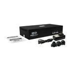 Tripp Lite B002-DV2A4-N4 Secure KVM Switch, 4-Port, Dual Head, DVI to DVI, NIAP PP4.0, Audio, TAA